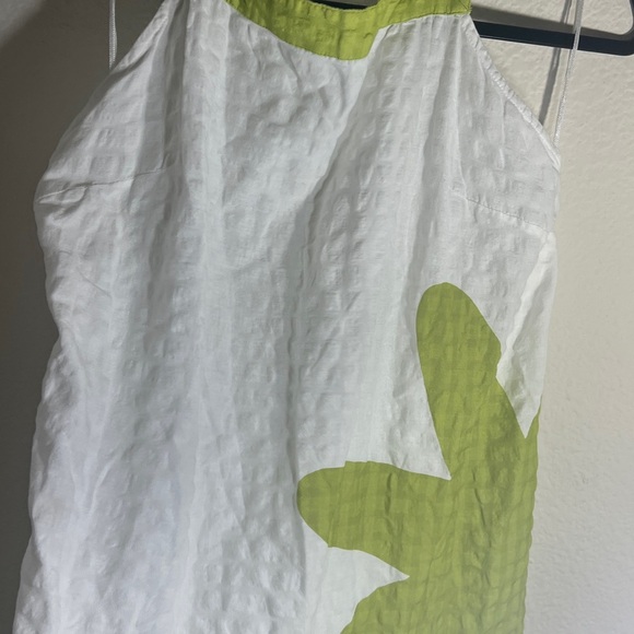 Anthropologie women’s dress MIDI Sz M CELANDINE SLEEVELESS SQUARE-NECK - Picture 5 of 13